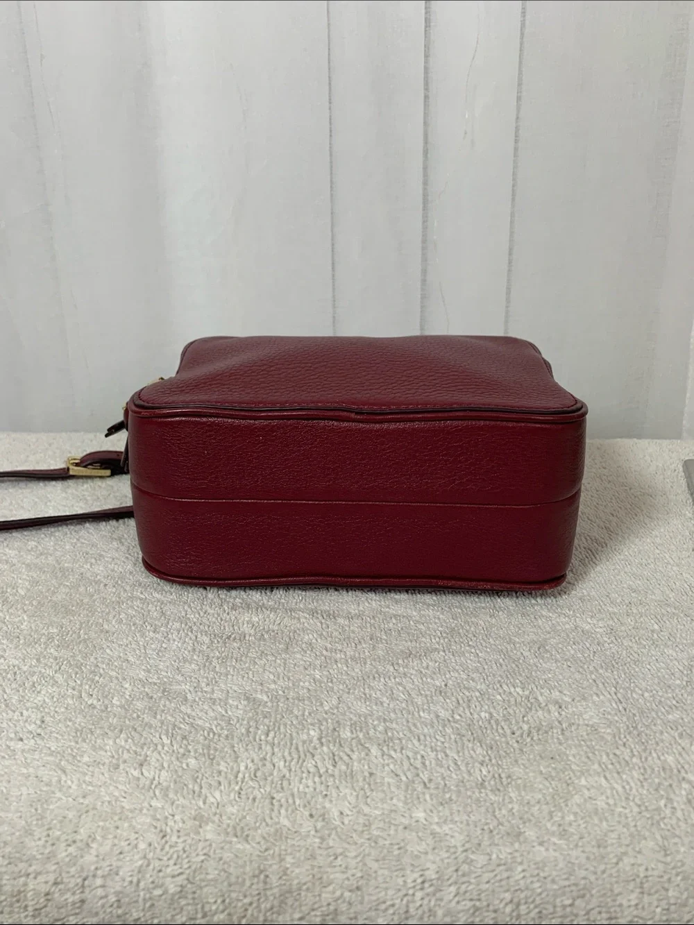 GUC Tory Burch Burgundy Crossbody Bag